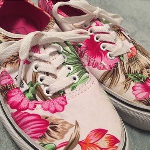Floral Vans
